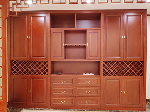 宁海中式家居装修之中式酒柜装修效果图