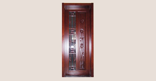 宁海卧室门选红木门中式风格还是白色好